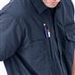 DuraDrive Men's Navy Short Sleeve Ripstop Work Shirt