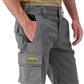 DuraDrive Men's Dark Grey Carpenter Work Shorts