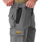DuraDrive Men's Dark Grey Carpenter Work Shorts
