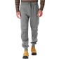 DuraDrive Men's VAGABOND Grey Jogger Work Pants with Knee-Pad Pockets