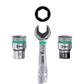 Wera 05004016001 8100 SA 6 Zyklop 1/4 in. Drive Metric Speed Ratchet Set (28-Piece)