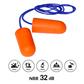 DuraDrive Orange Disposable Corded Foam Earplug with 32 dB NRR (100-Pair)