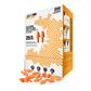 DuraDrive Orange Reusable Uncorded Triple-Flange Silicone Earplug with 25 dB NRR (200-Pair)