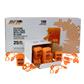 DuraDrive Orange Reusable Corded Triple-Flange Silicone Earplug with 25 dB NRR (100-Pair)