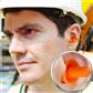 DuraDrive Orange Reusable Corded Triple-Flange Silicone Earplug with 25 dB NRR (100-Pair)