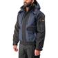 DuraDrive Men's TRADESMAN Navy and Black Two Tone Hooded Jacket