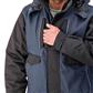 DuraDrive Men's TRADESMAN Navy and Black Two Tone Hooded Jacket