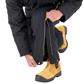 DuraDrive Men's Black Cotton Canvas Insulated Coverall