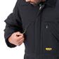 DuraDrive Men's Black Cotton Canvas Insulated Coverall