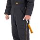 DuraDrive Men's Black Cotton Canvas Insulated Coverall