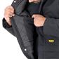 DuraDrive Men's Black Cotton Canvas Insulated Coverall