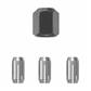 ROTOZIP CN1 1/8 in. 5/32 in. and 1/4 in. Collet and Collet Nut Kit (4-Piece)