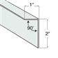 DuraDrive D700 1 in. x 2 in. x 10 ft. 25-Gauge 90-Degree Angled Metal Framing Trim
