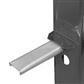 DuraDrive C54 1-1/2 in. x 1/2 in. x 12 ft. 18-Gauge Metal Stiffener Channel