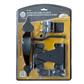 Nuvo Iron WGCKH Black Metal Wooden Fence and Gate Handle Latch and Hinge Combo Kit