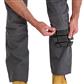 DuraDrive Men's EASY RIDER Grey Relaxed Fit Water Repellent Brush Duck Cotton Work Pants