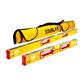 STABILA 48370 196 Series Classic 24 in. 48 in. and Torpedo Level Set