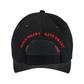 IHL 28782 Black One Size Baseball Cap with Velcro Closure