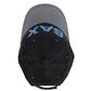 SAX 28786 Two Tone Black & Grey Baseball Cap with Adjustable Closure