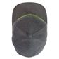 Gekko Dark Heather Grey Flat Brim Cap with Snap-Back Closure