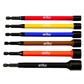 Wiha 70486 Colour Coded Magnetic Hex Nut Setters (6-Piece)