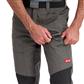 DuraDrive Men's LIBERATOR Grey and Black Stretch Work Pants with Zipper Pocket