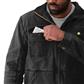 DuraDrive Men's SONI Black Vintage Lined Utility Jacket