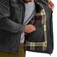 DuraDrive Men's SONI Black Vintage Lined Utility Jacket