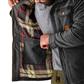 DuraDrive Men's SONI Black Vintage Lined Utility Jacket