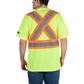 DuraDrive Men's Yellow Hi-Vis Short Sleeve Cooling Safety T-Shirt