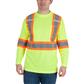 DuraDrive Men's Yellow Hi-Vis Long Sleeve Cooling Safety T-Shirt