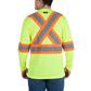 DuraDrive Men's Yellow Hi-Vis Long Sleeve Cooling Safety T-Shirt