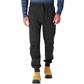 DuraDrive Men's VAGABOND Black Jogger Work Pants with Knee-Pad Pockets