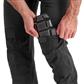 DuraDrive Men's VAGABOND Black Jogger Work Pants with Knee-Pad Pockets