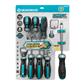 Geardrive GD65865 Ratcheting Flex Blade Screwdriver Set (11-Piece)