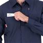 DuraDrive Men's VOLT RED LABEL Twill Long Sleeve Work Shirt