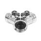 Toolway 180132 2-Valve Y Connector Garden Hose