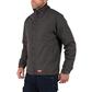 DuraDrive Men's URBAN RED LABEL Grey Waterproof Fleece Lined Jacket