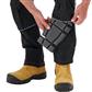 DuraDrive Men's GOAT RED LABEL Black Water Repellent Multi-Pocket Work Pants