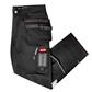 DuraDrive Men's GOAT RED LABEL Black Water Repellent Multi-Pocket Work Pants