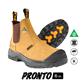 DuraDrive Men's CSA PRONTO 6 in. Wheat Nubuck  Slip-On Metal-Free Water-Resistant Safety Work Boots