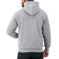 DuraDrive Black Label Waffle Lined Zipper Light Grey Hoodie