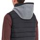 DuraDrive Men's WIZARD GREEN LABEL Quilted Vest with Hoodie