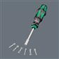 Wera 05073241001 Kraftform Kompakt 28 Imperial 1 Screwdriver 1/4 in. Hex with Bits