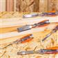  VANQUISH 4609 1/4 in. to 1-1/4 in. Thru-Tang High Impact Wood Chisel Set (5-Piece)