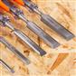  VANQUISH 4609 1/4 in. to 1-1/4 in. Thru-Tang High Impact Wood Chisel Set (5-Piece)