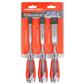 VANQUISH 4611 1/2 in., 3/4 in., 1 in. Thru-Tang High Impact Steel Blade Wood Chisel Set (3-Piece)