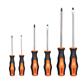 GROZ SCDR/R/6/ST Chrome Vanadium Screwdrivers Set (6-Piece)