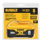 DEWALT DCB208 20-Volt MAX XR Lithium-Ion 8.0 Ah Battery