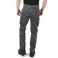 DuraDrive Men's INVICTA Grey Camouflage Cargo Work Pants with Knee-Pad Pockets